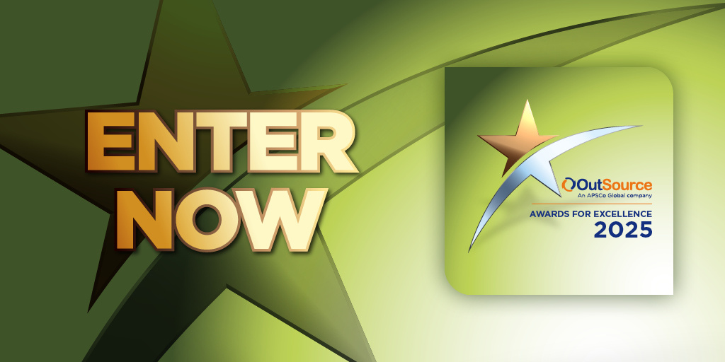 Enter the 2025 APSCo OutSource Awards for Excellence