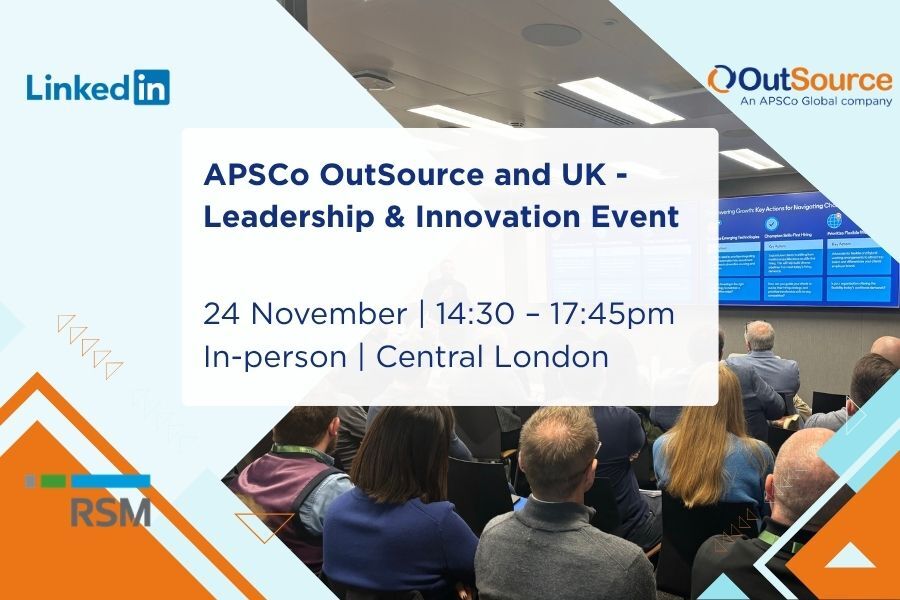 APSCo OutSource and UK - Leadership & Innovation Event